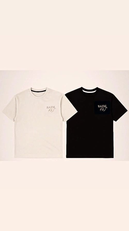Oversize down sholuder t-shirt